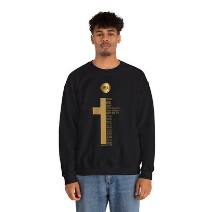 And be not conformed to this world: but be ye transformed by the renewing of your mind, that ye may prove what is that good, and acceptable, and perfect, will of God., Bless My Life ® Romans 12:2 Crewneck Sweatshirt