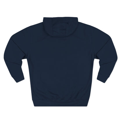 Trinity Shield Fleece Hoodie – Faith-Inspired Comfort
