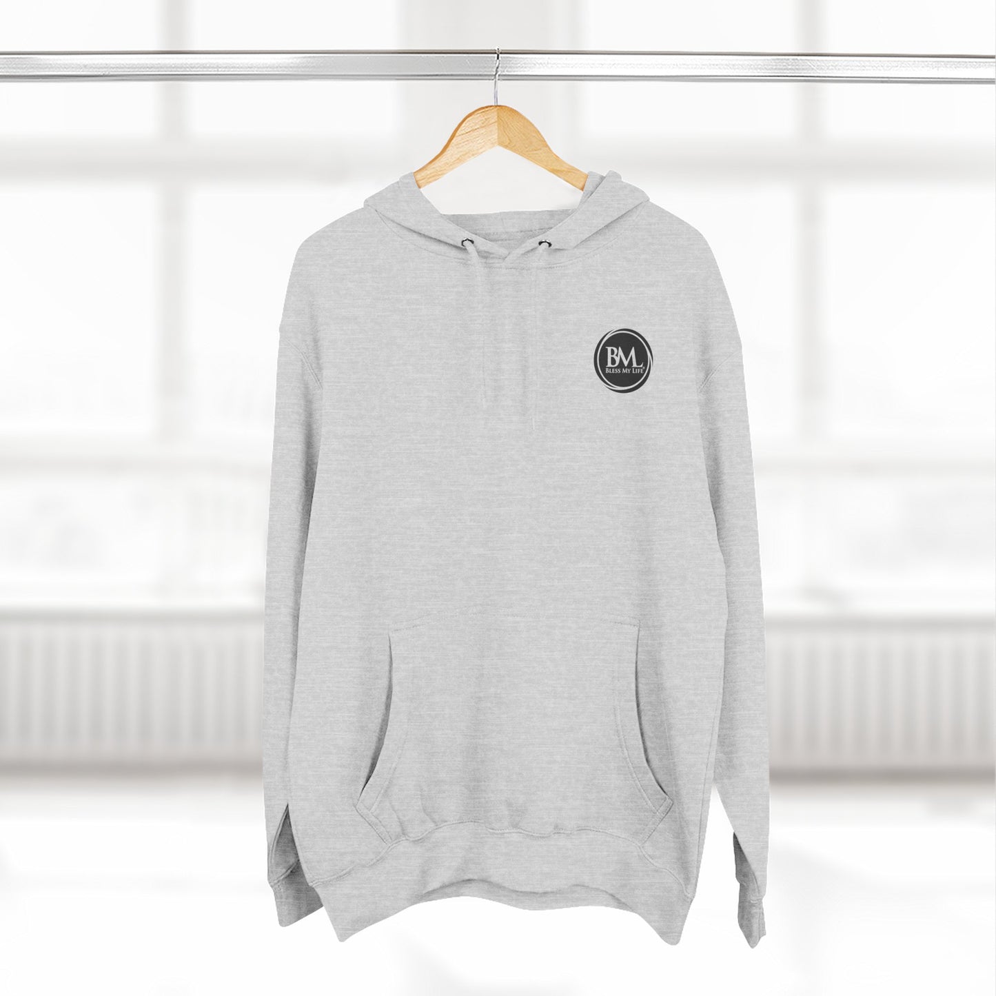 Faithful Comfort Fleece Hoodie – Trinity-Inspired Style