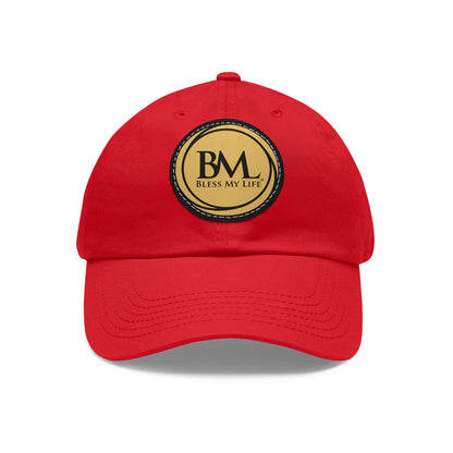 Covenant Leather Patch Dad Hat – Centered in Faith