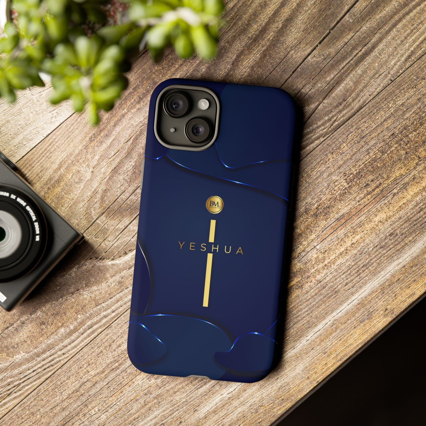Yeshua Cross iPhone Case (Available for iPhone 16 to iPhone 11)