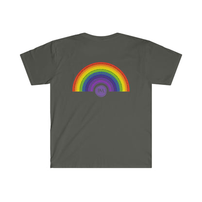 God's covenant in Biblical Scripture & in the form of His bow, A Worldwide Favorite Covenant seeing in the sky by Billions! Unisex Heavy Cotton Tee