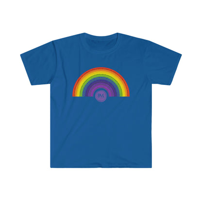 God's covenant in Biblical Scripture & in the form of His bow, A Worldwide Favorite Covenant seeing in the sky by Billions! Unisex Heavy Cotton Tee