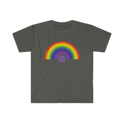 God's covenant in Biblical Scripture & in the form of His bow, A Worldwide Favorite Covenant seeing in the sky by Billions! Unisex Heavy Cotton Tee