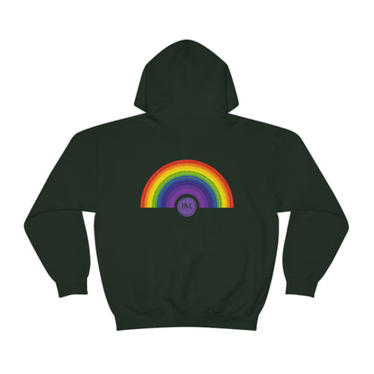 God's covenant in Biblical Scripture & in the form of His bow, A Worldwide Favorite Covenant seeing in the sky by Billions! Unisex Heavy Blend™ Hooded Sweatshirt