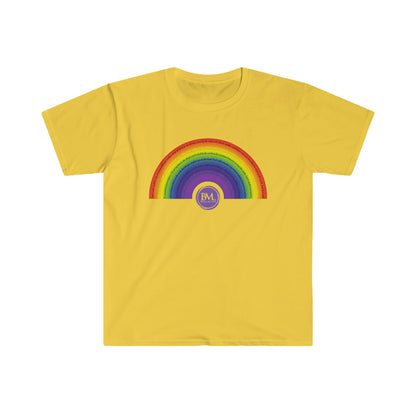 God's covenant in Biblical Scripture & in the form of His bow, A Worldwide Favorite Covenant seeing in the sky by Billions! Unisex Heavy Cotton Tee