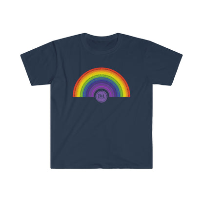 God's covenant in Biblical Scripture & in the form of His bow, A Worldwide Favorite Covenant seeing in the sky by Billions! Unisex Heavy Cotton Tee