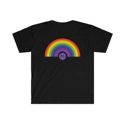 God's covenant in Biblical Scripture & in the form of His bow, A Worldwide Favorite Covenant seeing in the sky by Billions! Unisex Heavy Cotton Tee
