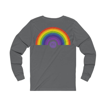God's covenant in Biblical Scripture Solid Jersey Long Sleeve Tee - Bless My Life ™