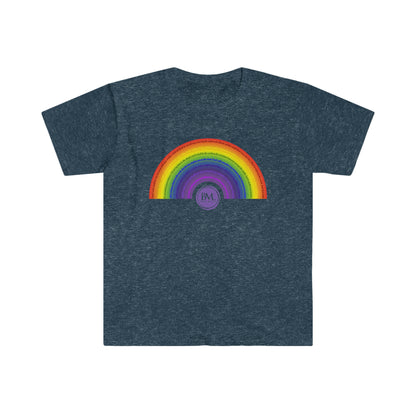 God's covenant in Biblical Scripture & in the form of His bow, A Worldwide Favorite Covenant seeing in the sky by Billions! Unisex Heavy Cotton Tee