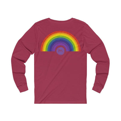 God's covenant in Biblical Scripture Solid Jersey Long Sleeve Tee - Bless My Life ™